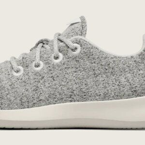 Allbirds Women's Wool Runner Dapple Grey Cream Sole Size 6